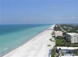 Web Beach Project Image of white sand beach.