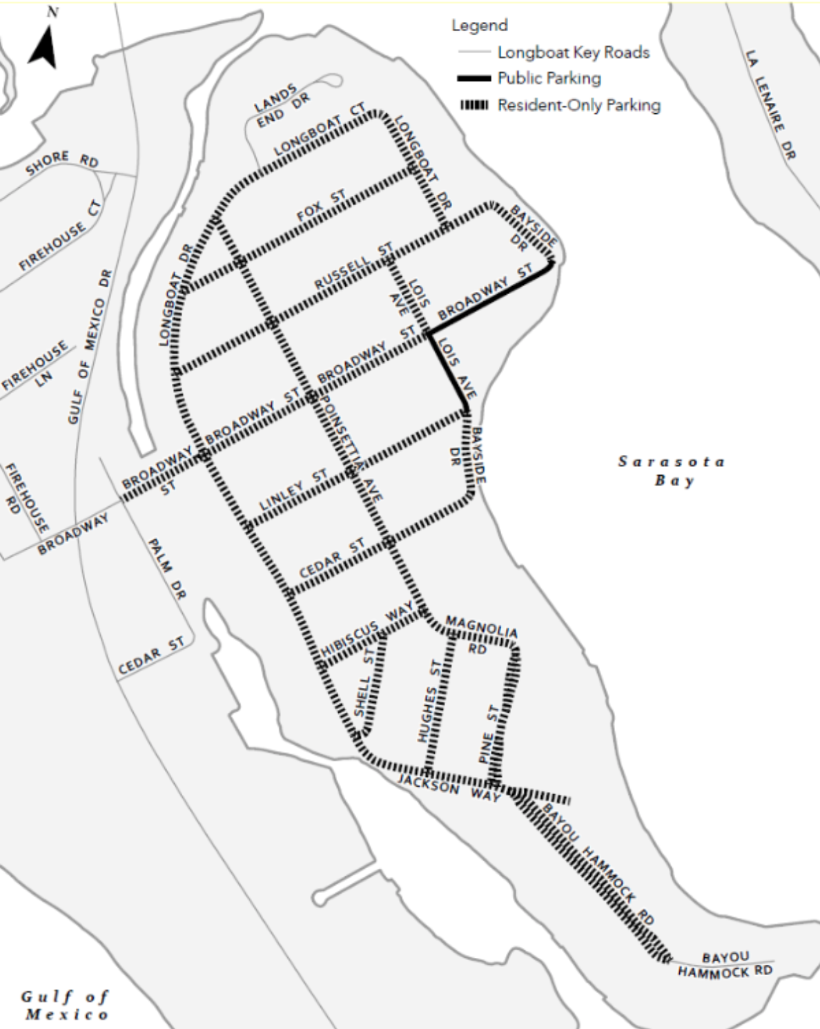 Village Parking Map